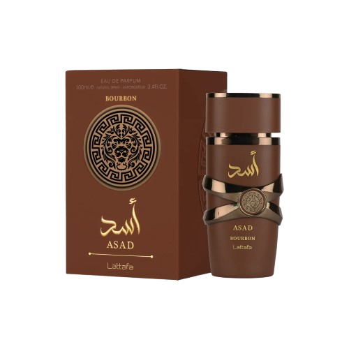 Asad Bourbon by Lattafa for Men Edp 3.4oz